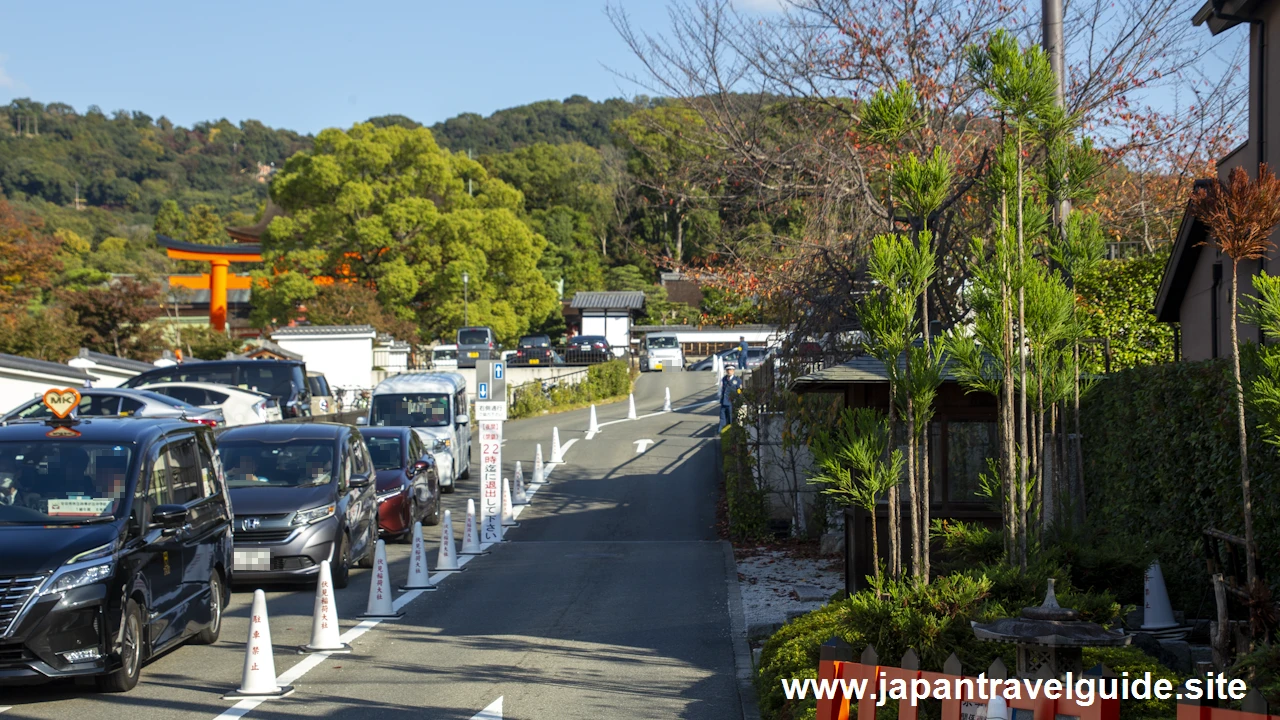 駐車可能な台数や利用可能時間：伏見稲荷大社の駐車場ガイド(3)
