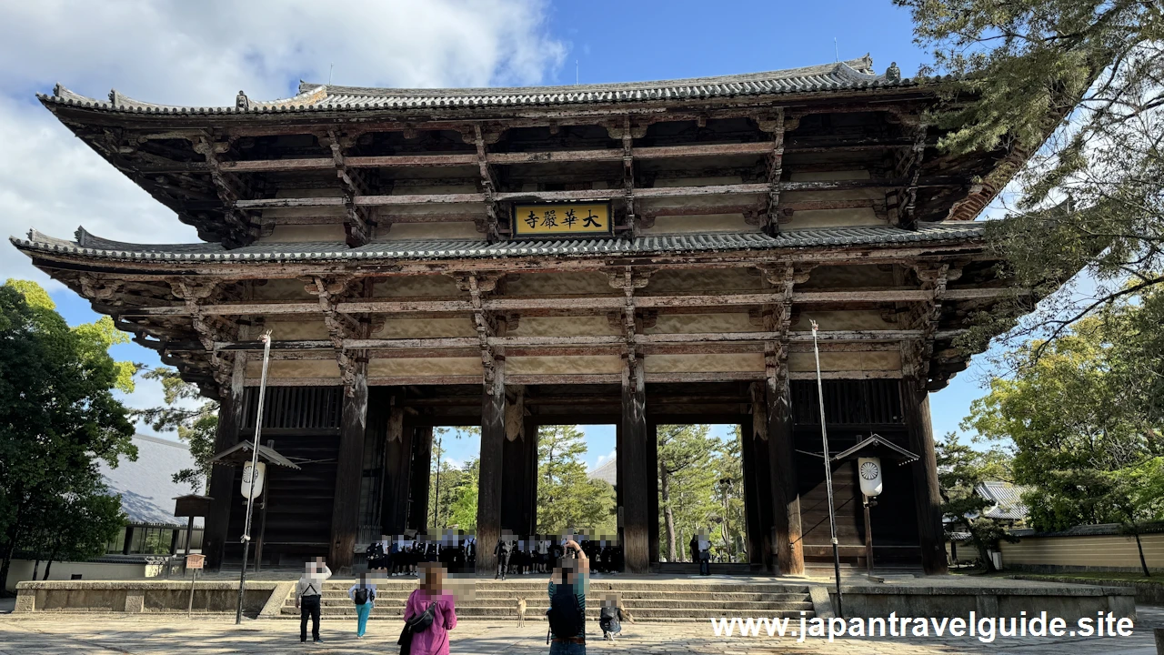 南大門：東大寺の見どころ(1)