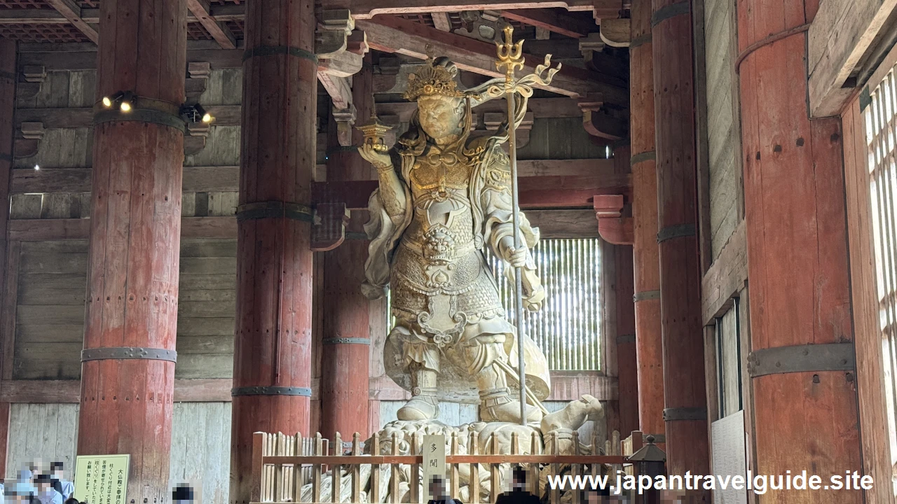 多聞天像：東大寺の見どころ(4)