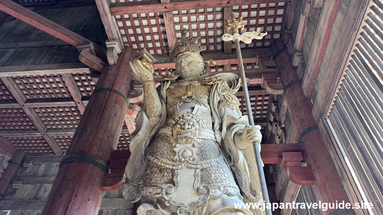 多聞天像：東大寺の見どころ(5)