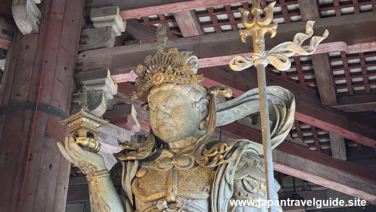 多聞天像：東大寺の見どころ(6)