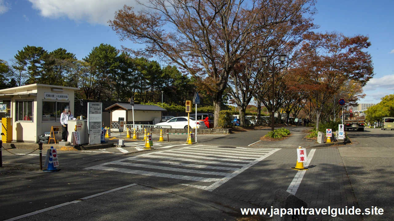 二之丸東駐車場の利用方法：名古屋城の駐車場完全ガイド(1)