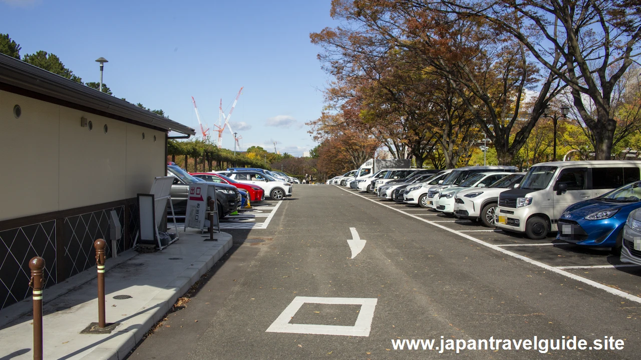 二之丸東駐車場の利用方法：名古屋城の駐車場完全ガイド(4)
