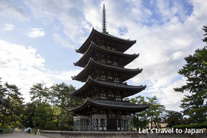 五重塔：興福寺の見どころ(5)