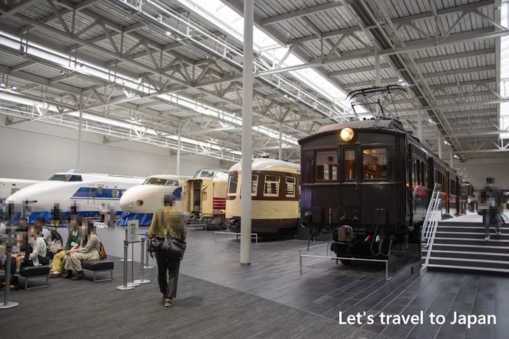 車両展示エリア：リニア・鉄道館の見どころ(17)