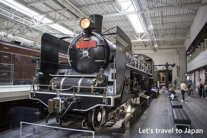車両展示エリア：リニア・鉄道館の見どころ(18)