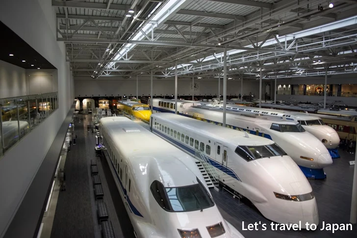 車両展示エリア：リニア・鉄道館の見どころ(22)