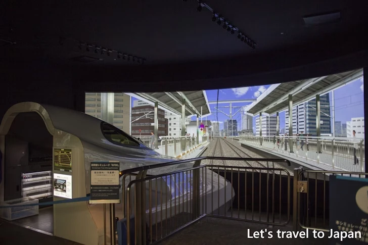 新幹線シュミレータ：リニア・鉄道館の見どころ(49)