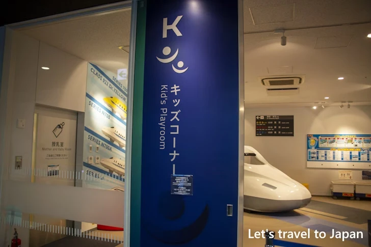 キッズコーナー：リニア・鉄道館の見どころ(62)