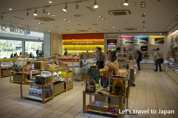 リニア・鉄道館のお土産：リニア・鉄道館の見どころ(76)