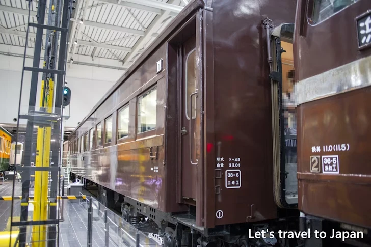 スハ43形式客車：リニア・鉄道館の車両完全ガイド(11)