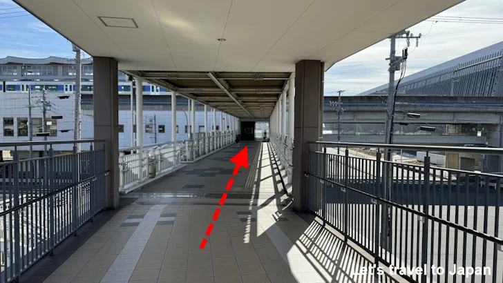 金城ふ頭駐車場からリニア・鉄道館への行き方(5)