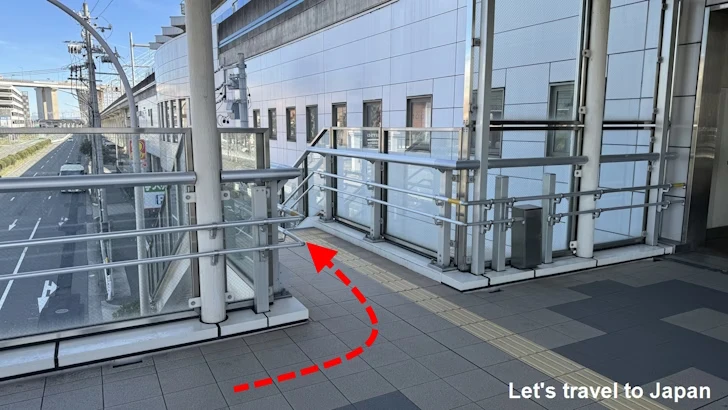 金城ふ頭駐車場からリニア・鉄道館への行き方(6)