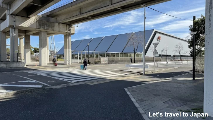 金城ふ頭駐車場からリニア・鉄道館への行き方(8)