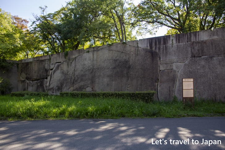 肥後石：大阪城の巨石（蛸石、肥後石）の見どころ(16)