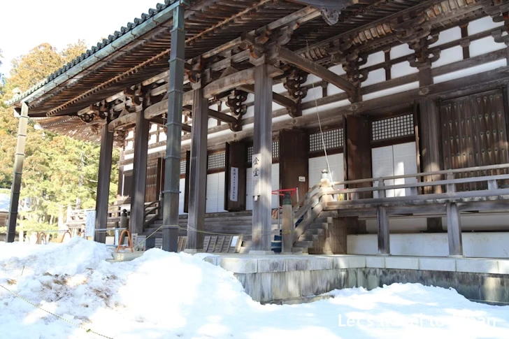 壇上伽藍の雪景色：高野山の雪景色の見どころ完全ガイド(24)