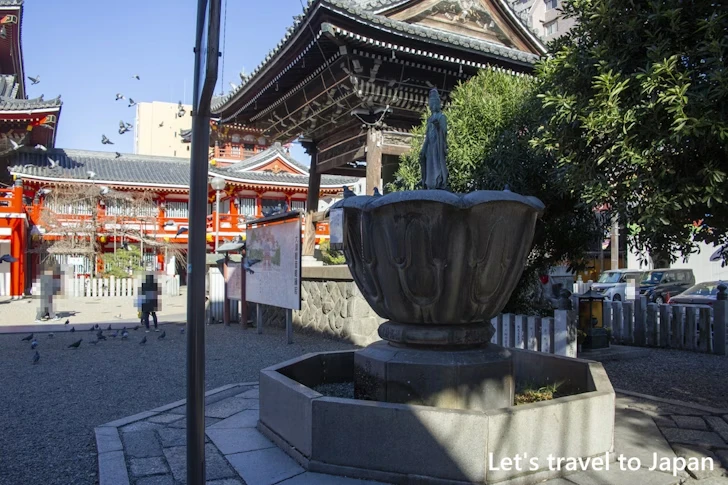 手水舎（浄水）：大須観音の見どころ(24)