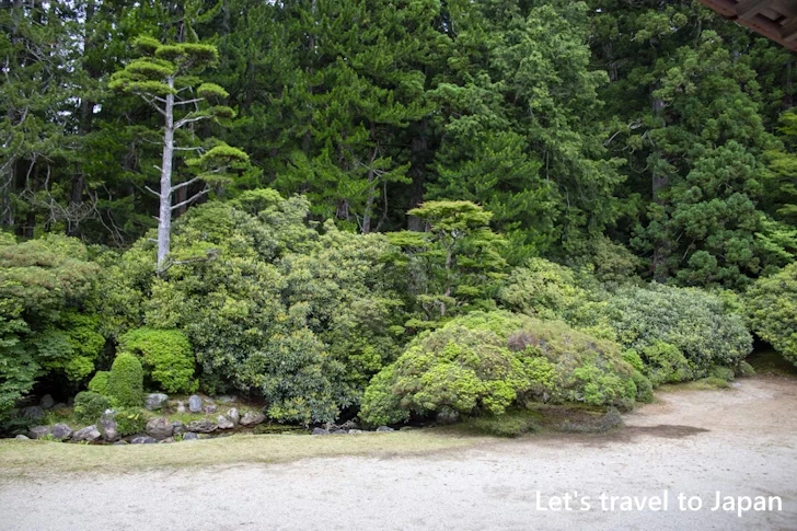 中庭：高野山 総本山金剛峯寺の見どころ(25)