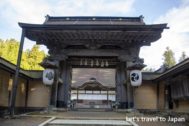 正門：高野山 総本山金剛峯寺の見どころ(26)