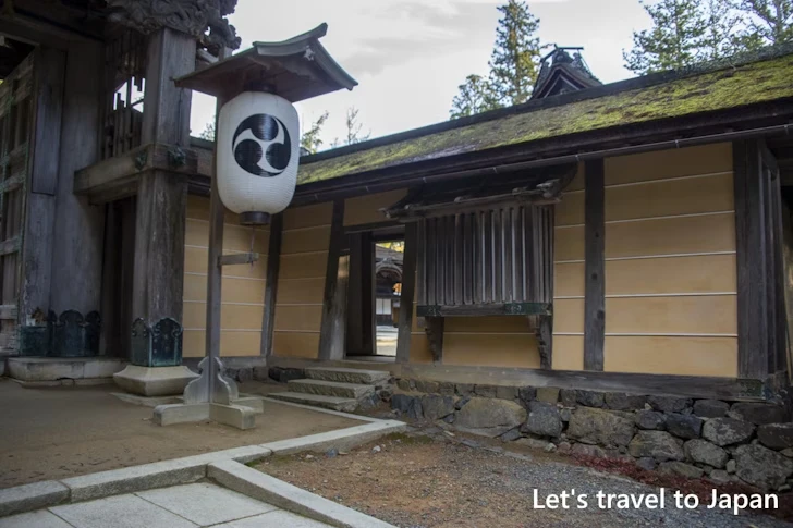 正門：高野山 総本山金剛峯寺の見どころ(27)