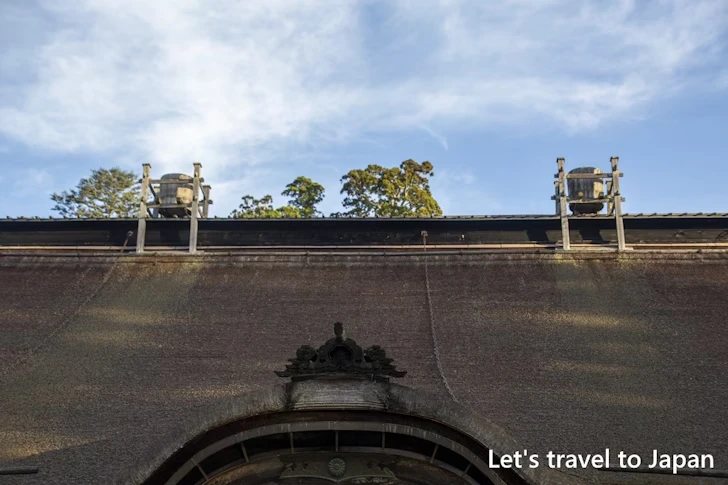 天水桶：高野山 総本山金剛峯寺の見どころ(28)