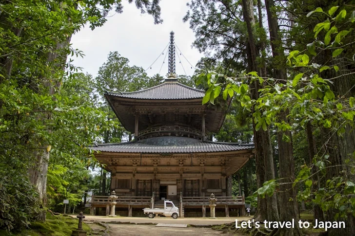 西塔：高野山 壇上伽藍の見どころ(6)