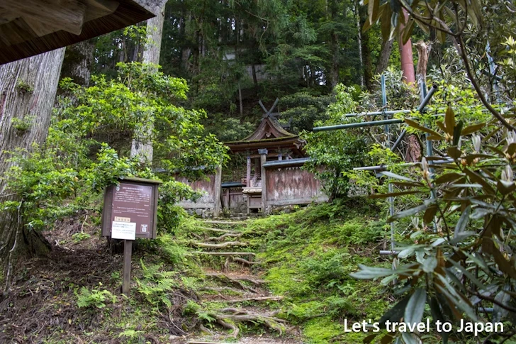 四所明神社：高野山 金剛三昧院の見どころ(16)