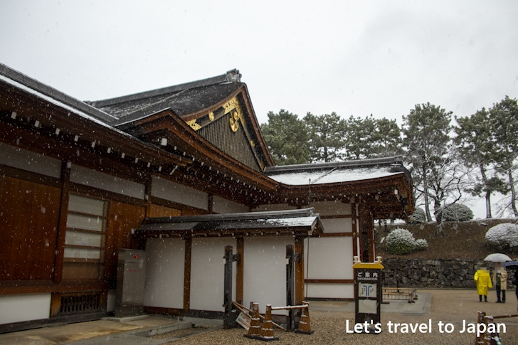 Snowy landscape of Nagoya Castle: Highlights of Nagoya Castle(174)