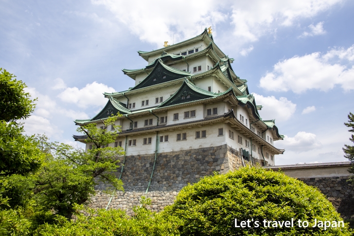 Large castle tower: Highlights of Nagoya Castle(22)