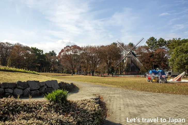 オランダ風車：名城公園の見どころ(10)