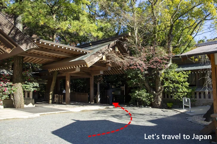 こころの小路と一之御前神社：熱田神宮の見どころ(44)