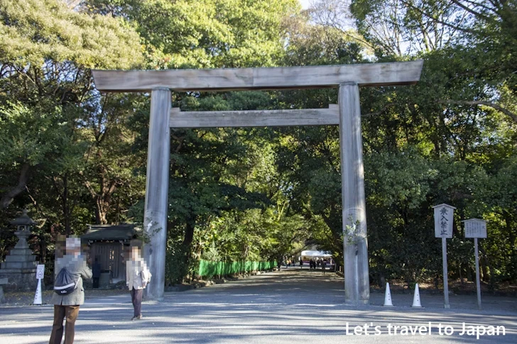 正門（南門）、西門、東門：熱田神宮の見どころ(4)