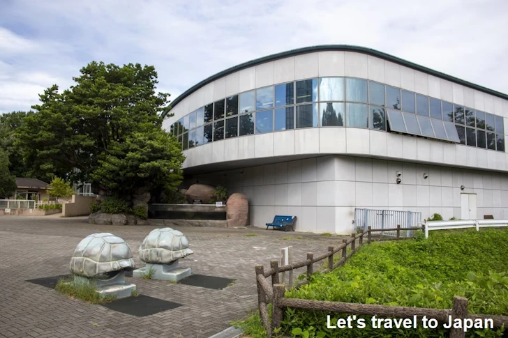 自然動物館の場所：東山動植物園自然動物館(1)