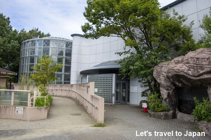 自然動物館の場所：東山動植物園自然動物館(4)