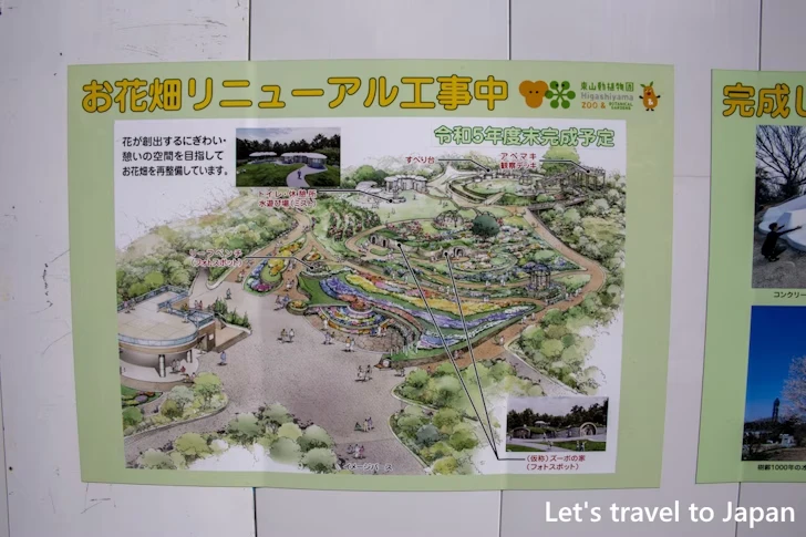 お花畑：東山植物園の見どころ(108)