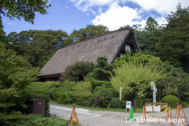 合掌造りの家：東山植物園の見どころ(90)
