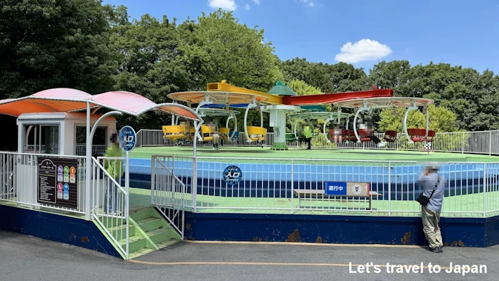 フラワーストーム：東山動物園遊園地の見どころ(1)