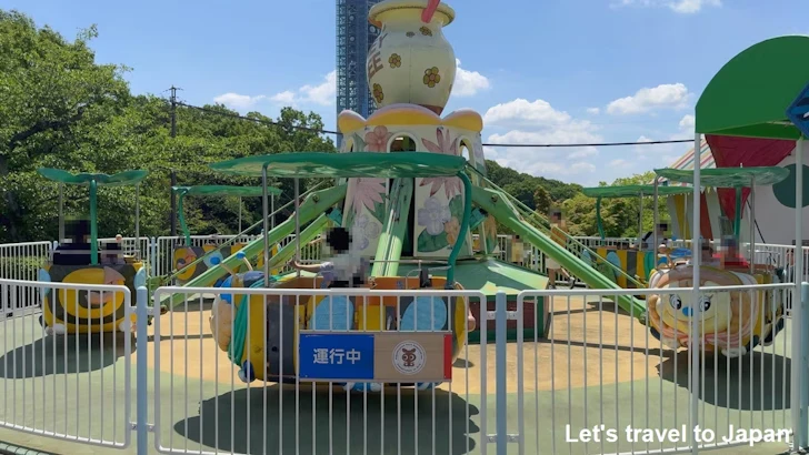 ハニービー：東山動物園遊園地の見どころ(2)