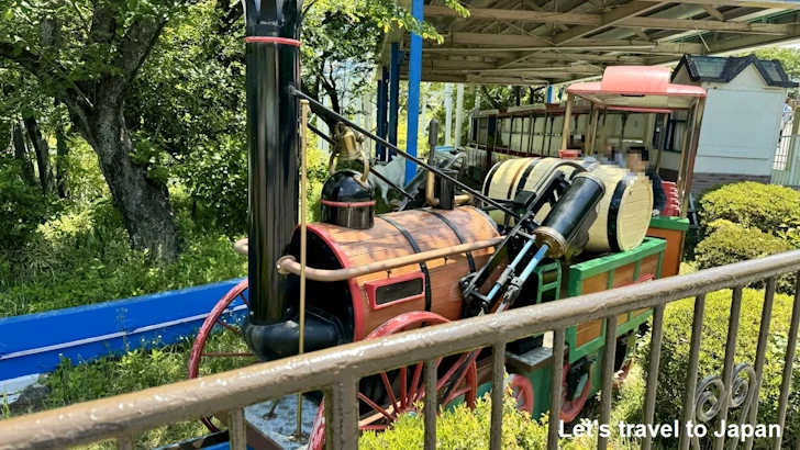 モノレール列車：東山動物園遊園地の見どころ(3)