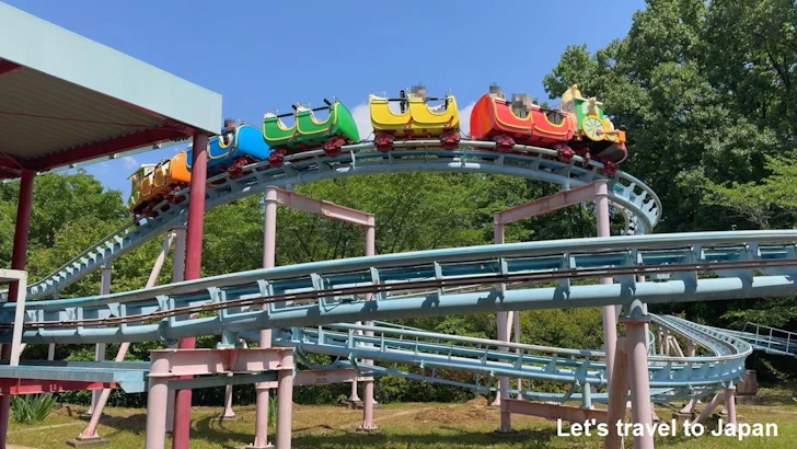 くまさんコースター：東山動物園遊園地の見どころ(3)