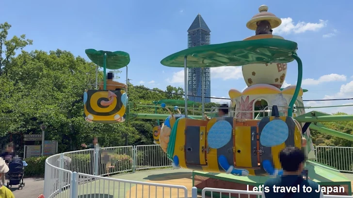 ハニービー：東山動物園遊園地の見どころ(3)