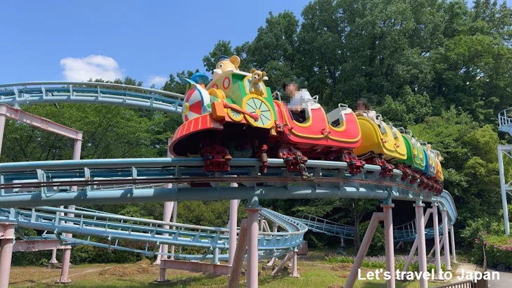 くまさんコースター：東山動物園遊園地の見どころ(4)