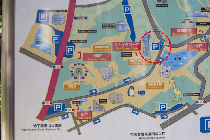 Kami-Ike Parking: Complete guide to parking at Higashiyama Zoo and Botanical Garden(13)