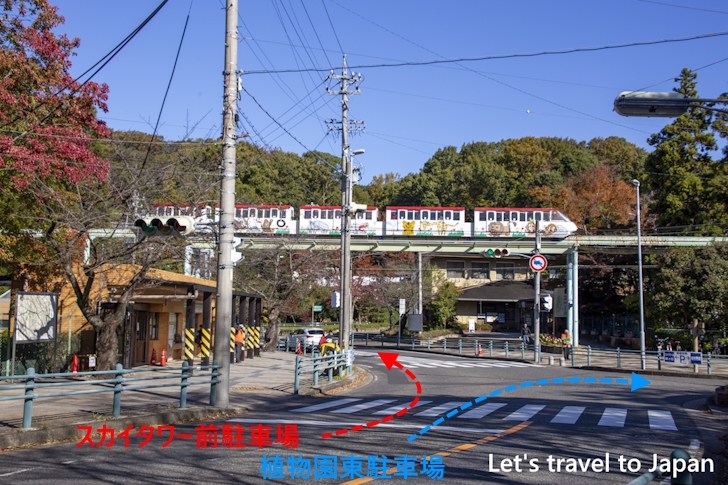 Shokubutuen-higashi Parking: Complete guide to parking at Higashiyama Zoo and Botanical Garden(27)