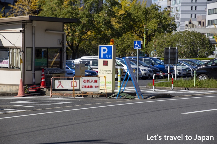 正門前駐車場：東山動植物園の駐車場完全ガイド(4)