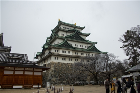 名古屋城の雪景色(15)