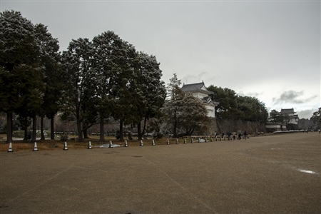 名古屋城の雪景色(5)