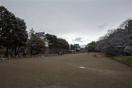 名古屋城の雪景色(6)