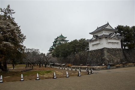 名古屋城の雪景色(7)
