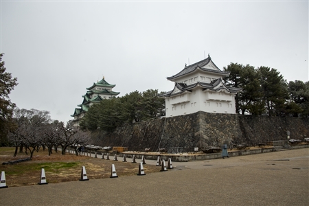 名古屋城の雪景色(8)